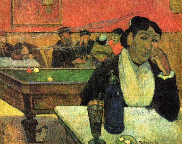 Paul Gauguin Night Cafe at Arles Spain oil painting art